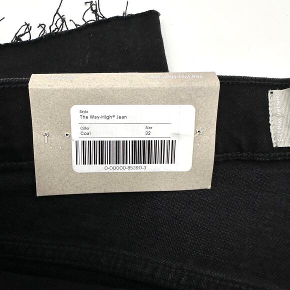 Everlane Raw Hem The Way High Jean in coal Size 32 Short - Picture 5 of 9